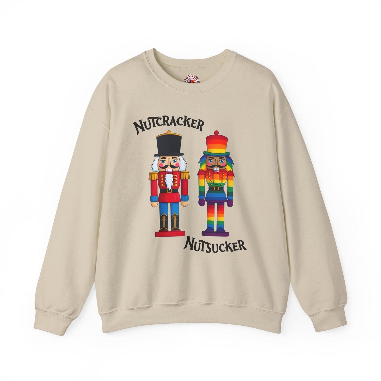 Nutcracker or Nutsucker Crewneck Sweatshirt The Devil's Pickle
