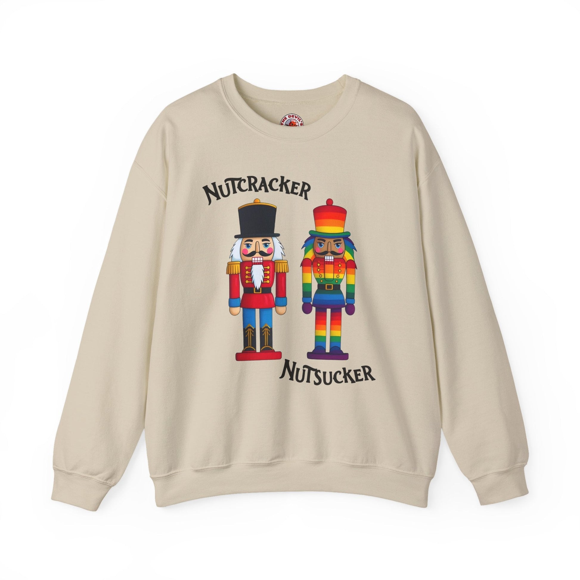 Nutcracker or Nutsucker Crewneck Sweatshirt The Devil's Pickle