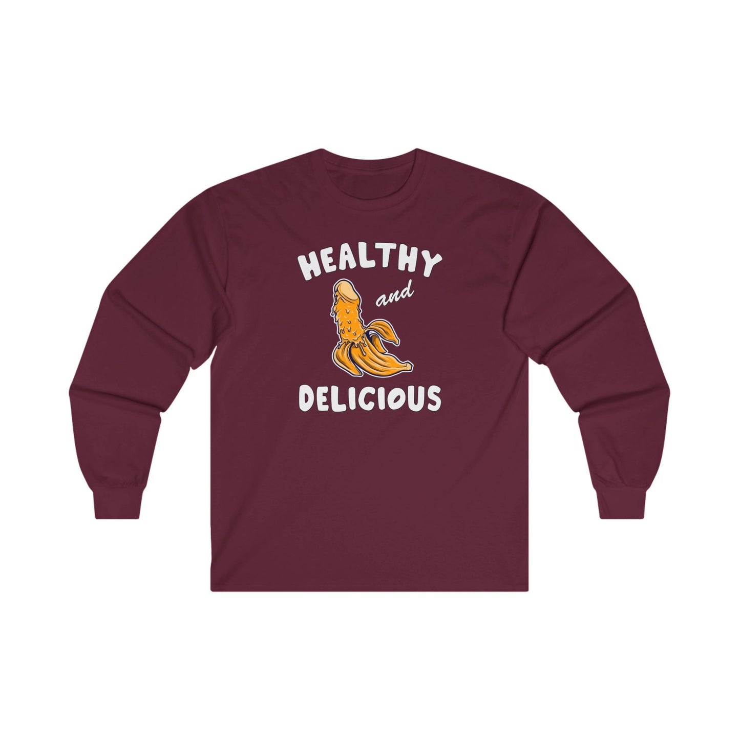Healthy and Delicious Long Sleeve Tee The Devil's Pickle