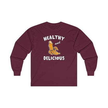 Healthy and Delicious Long Sleeve Tee The Devil's Pickle