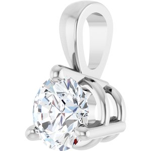 Platinum 1/4 CT Lab-Grown Diamond Pendant Ethereal Legacy Boutiques