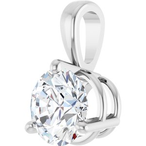 Platinum 1/2 CT Lab-Grown Diamond Pendant Ethereal Legacy Boutiques