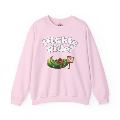 Pickle Ride Crewneck Sweatshirt The Devil's Pickle
