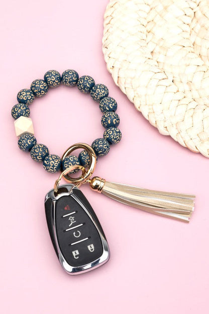 Leopard Beaded Key Ring Shop Style & More | Fresh Looks, Everyday Deals & Free Shipping