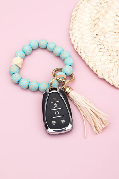 Leopard Beaded Key Ring Shop Style & More | Fresh Looks, Everyday Deals & Free Shipping