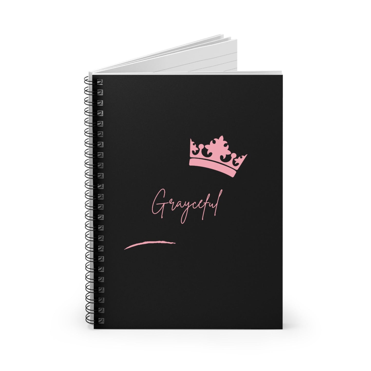 Spiral Notebook - Ruled Line Grayceful LLC