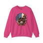 American Flag Skull Crewneck Sweatshirt