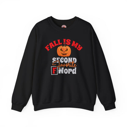 Fall Is My Second Favorite F Word Crewneck Sweatshirt The Devil's Pickle