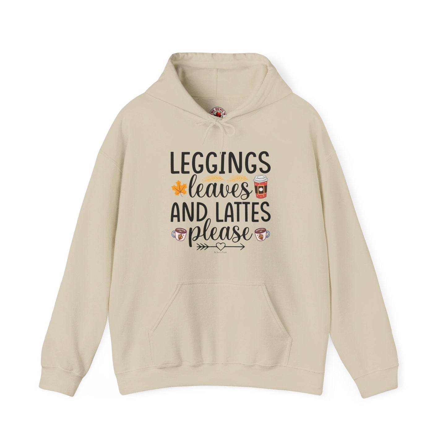 Leggings Leaves and Lattes Please Hooded Sweatshirt The Devil's Pickle