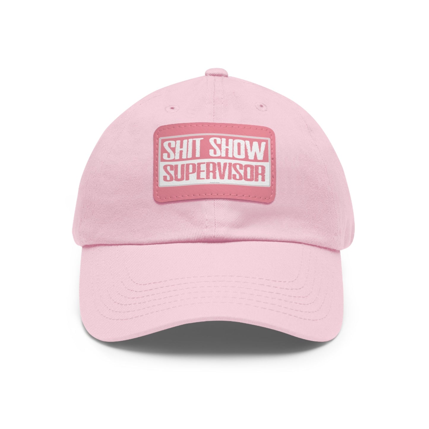 Shit Show Supervisor Hat with Leather Patch The Devil's Pickle