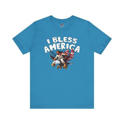 I Bless America T-Shirt The Devil's Pickle