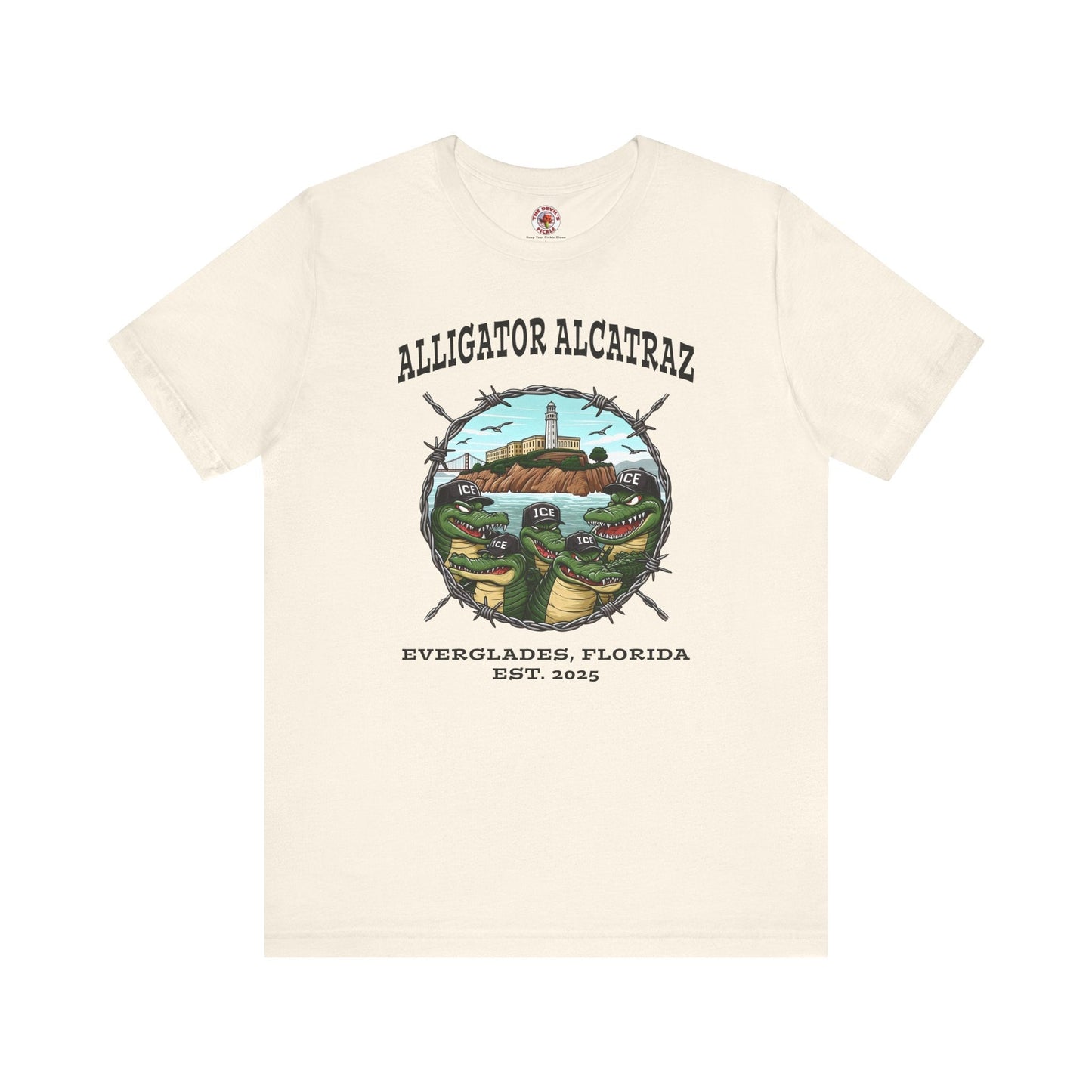 Alligator Alcatraz T-Shirt The Devil's Pickle