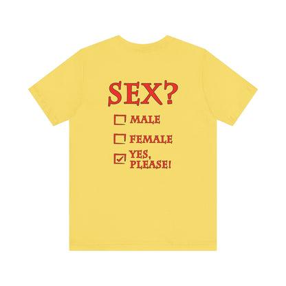 Sex? Yes, Please T-Shirt The Devil's Pickle