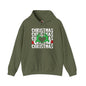 Christmas Heart Hooded Sweatshirt The Devil's Pickle