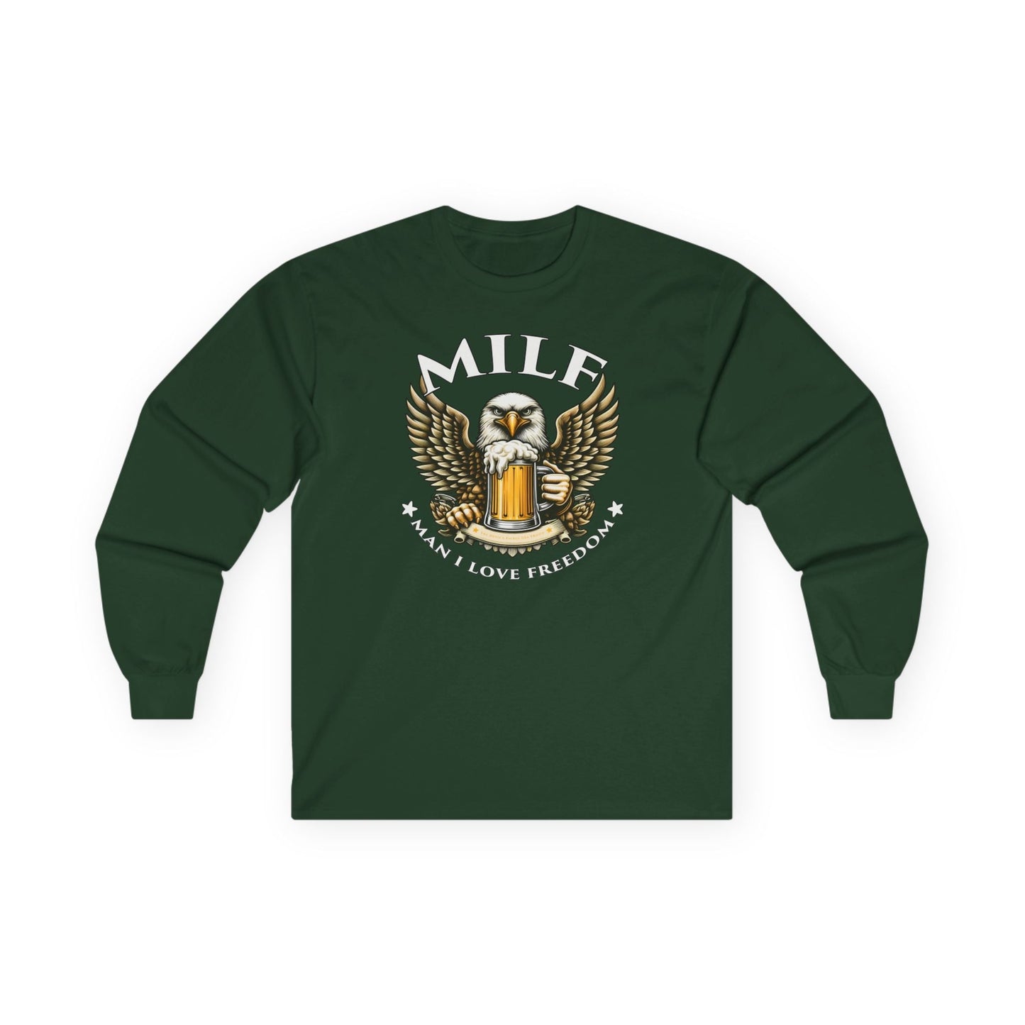 Man I Love Freedom Long Sleeve Tee The Devil's Pickle