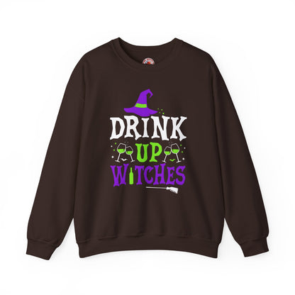 Drink Up Witches Crewneck Sweatshirt The Devil's Pickle