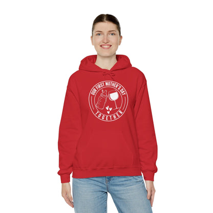 Our First Mothers Day Together Hooded Sweatshirt The Devil's Pickle