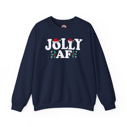 Jolly AF Crewneck Sweatshirt The Devil's Pickle