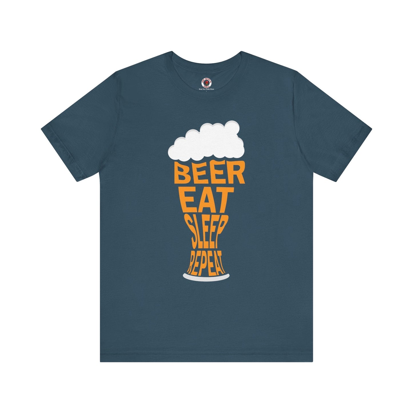 Beer Eat Sleep Repeat T-Shirt The Devil's Pickle