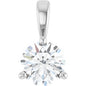 Platinum 1/2 CT Lab-Grown Diamond Pendant Ethereal Legacy Boutiques