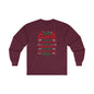 Dear Santa All I Want Is a Fat Bank Account Long Sleeve Tee The Devil's Pickle