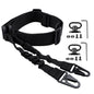 New Ordinary Two-Point Tactical Gun Rope CS Nylon Tactical Shoulder Belt Cross Body Nylon Gun Belt Set