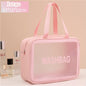 Portable Transparent Waterproof Travel Wash & Makeup Bag ViralGalleria.com