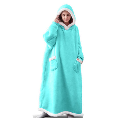 Oversized Wool Hoodie Blanket ViralGalleria.com