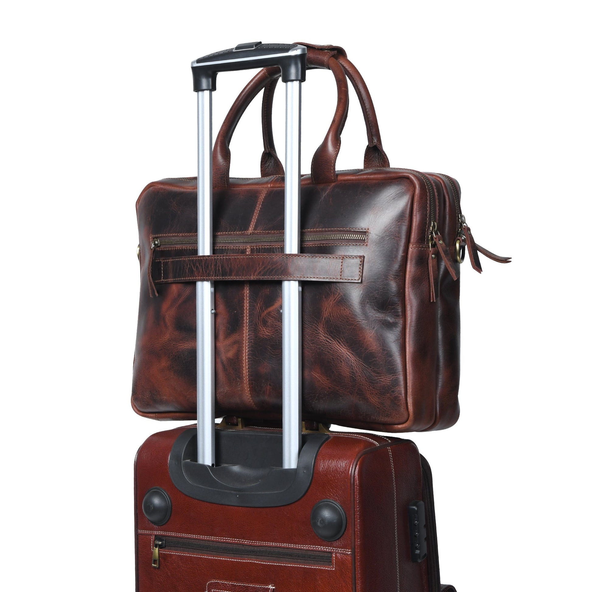 Buffalo Leather Pilot Bag Classy Leather Bags