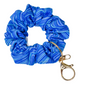 Blue Tie-Dye Scrunchie Key Chain Emily Anne Designs LLC