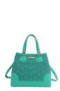 Nicole Lee USA Monogram Pattern Handbag with Rhinestones Decor New Era Fashion LLc