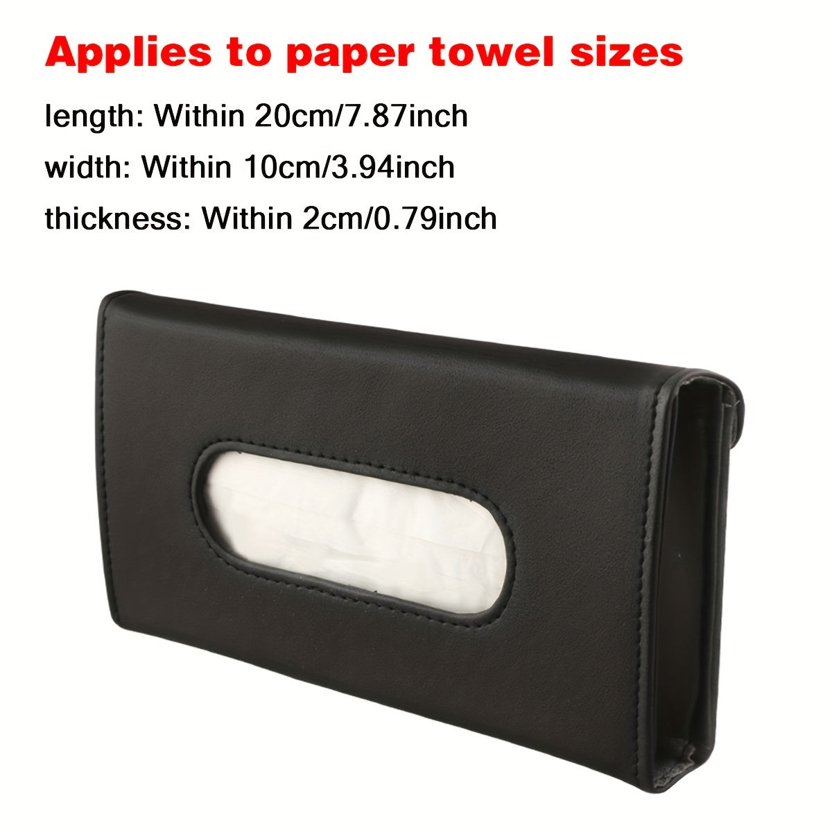 Automobile Sunshade Paper Towel Box Car - Mounted Fashion Pull-out Carton NovaCart