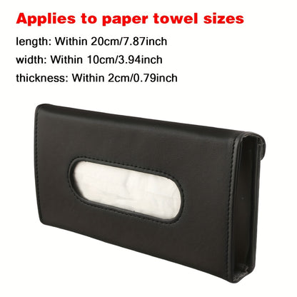 Automobile Sunshade Paper Towel Box Car - Mounted Fashion Pull-out Carton NovaCart