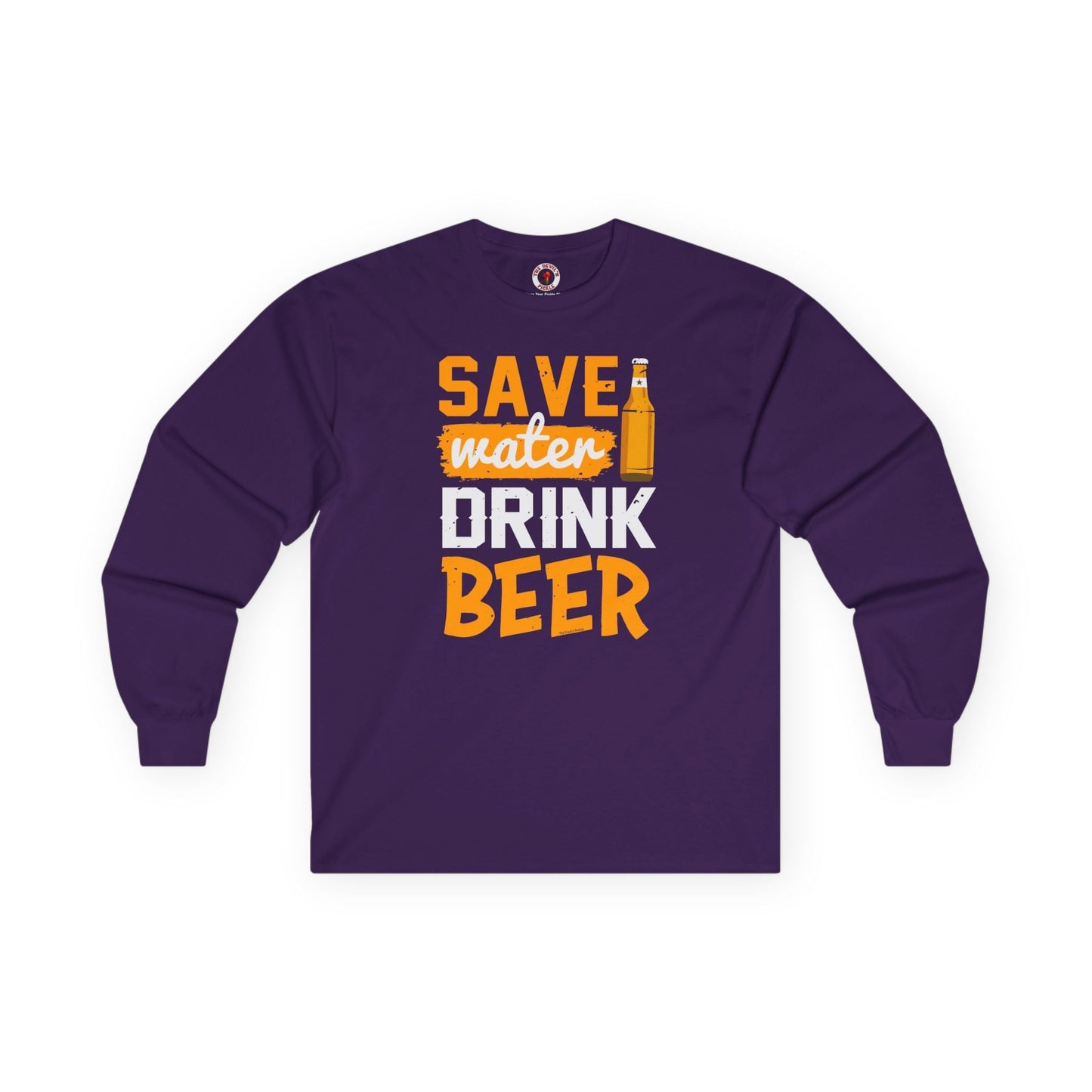 Save Water Drink Beer Long Sleeve Tee The Devil's Pickle