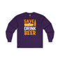 Save Water Drink Beer Long Sleeve Tee The Devil's Pickle