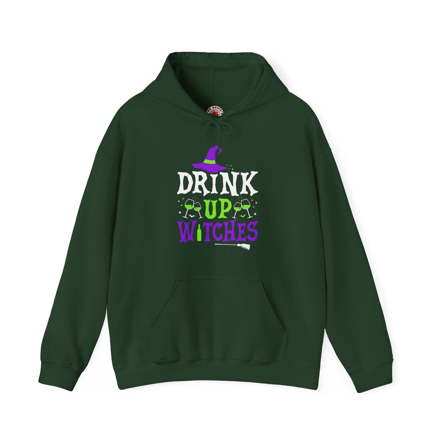 Drink Up Witches Hooded Sweatshirt The Devil's Pickle