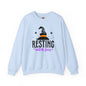 Resting Witch Face Crewneck Sweatshirt The Devil's Pickle