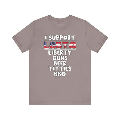 I Support LGBTQ T-Shirt The Devil's Pickle