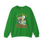 It's Beer O'Clock Skeleton Crewneck Sweatshirt The Devil's Pickle