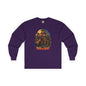 Axe Wielding Zombie Trick or Treat Long Sleeve Tee The Devil's Pickle
