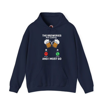The Breweries Are Calling Hooded Sweatshirt The Devil's Pickle