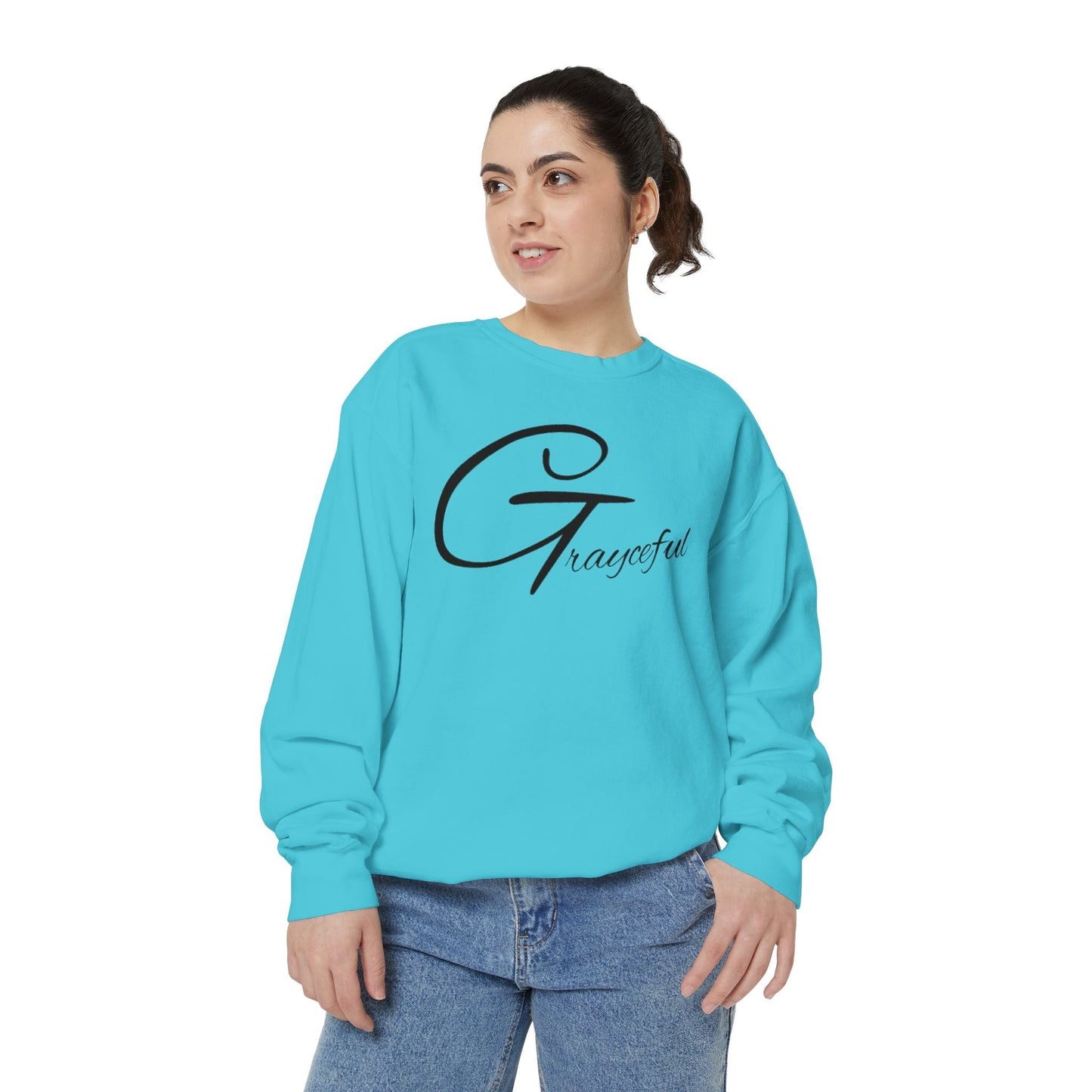 Unisex Garment-Dyed Sweatshirt Grayceful LLC