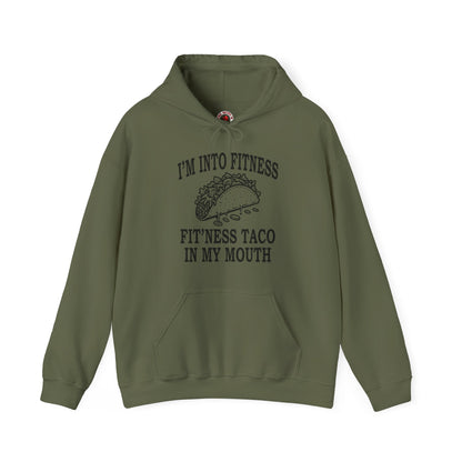 I'm Into Fitness Hooded Sweatshirt The Devil's Pickle