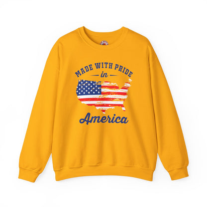 Made With Pride In America Crewneck Sweatshirt The Devil's Pickle