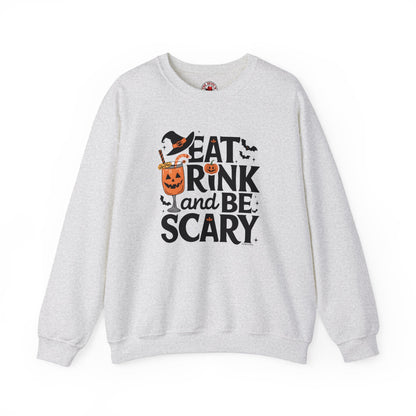 Eat Drink and Be Scary Crewneck Sweatshirt The Devil's Pickle