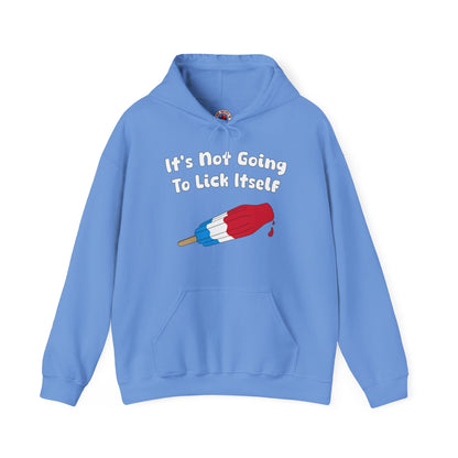 It's Not Going To Lick Itself Hooded Sweatshirt The Devil's Pickle