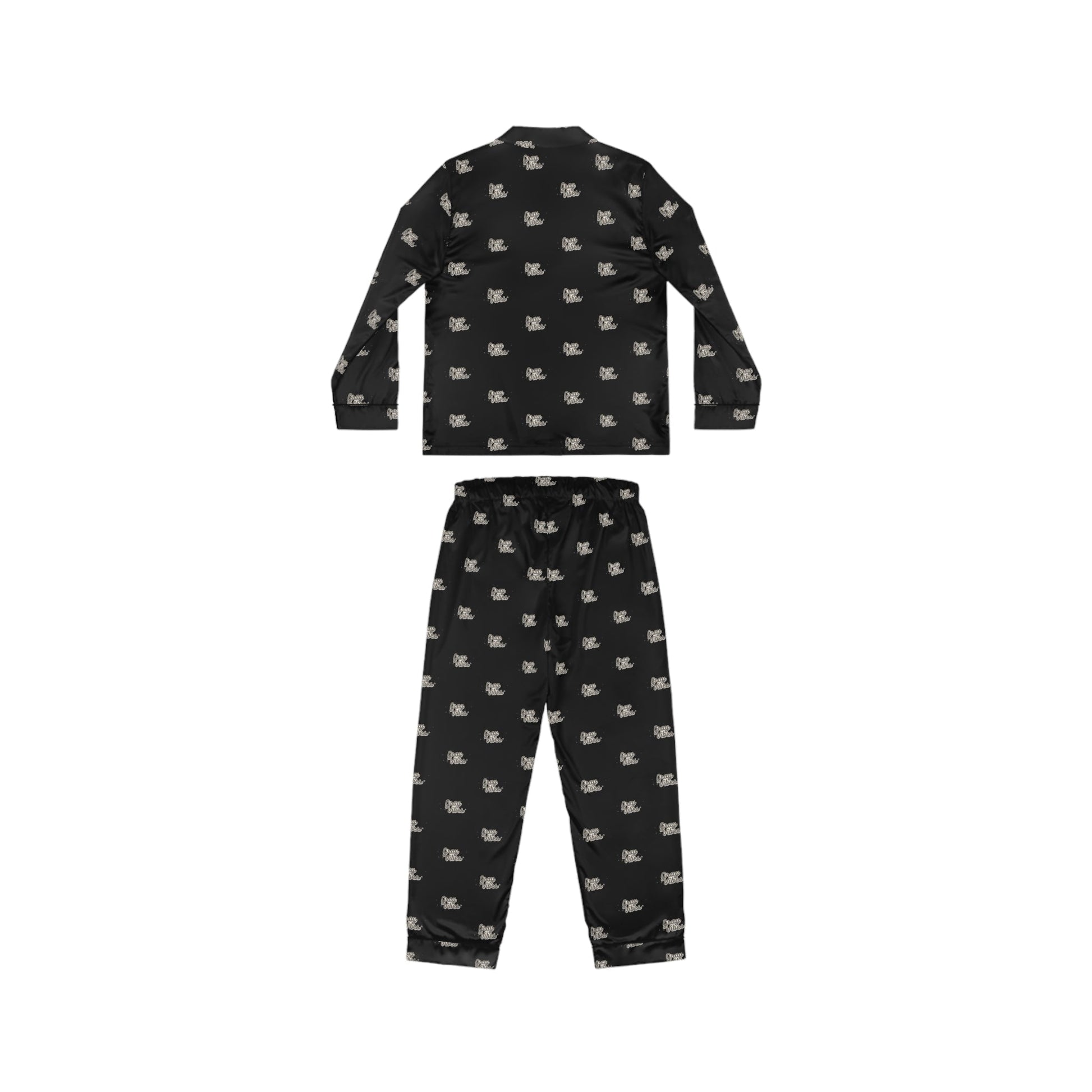 Gray Vibes Elegant Women's Satin Pajamas Set - Soft & Stylish Sleepwear Grayceful LLC