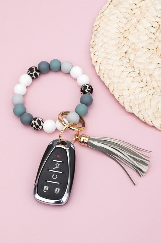 Silicone Monochromatic Key Ring Bracelet Shop Style & More | Fresh Looks, Everyday Deals & Free Shipping