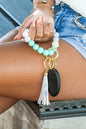 Silicone Color Block Key Ring Bracelet Shop Style & More | Fresh Looks, Everyday Deals & Free Shipping