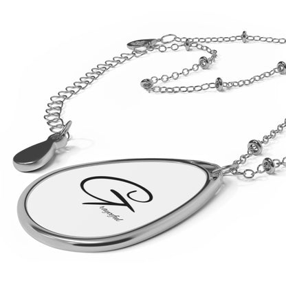 Oval Necklace Grayceful LLC